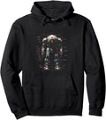 Mech Warrior Blueprint Shirt Super Tech Robot Pullover Hoodie