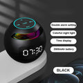 New Mini Bluetooth Speaker Wireless Bluetooth Sound Box with LED Display Alarm Clock Hifi TF Card MP3 Music Play For PC Phone