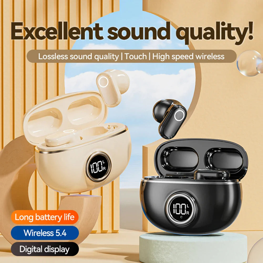 144 Languages Real Time Translation Earbuds Bluetooth-Compatible 5.4 AI Translation Earphone 99% Accuracy Smart Voice Translator