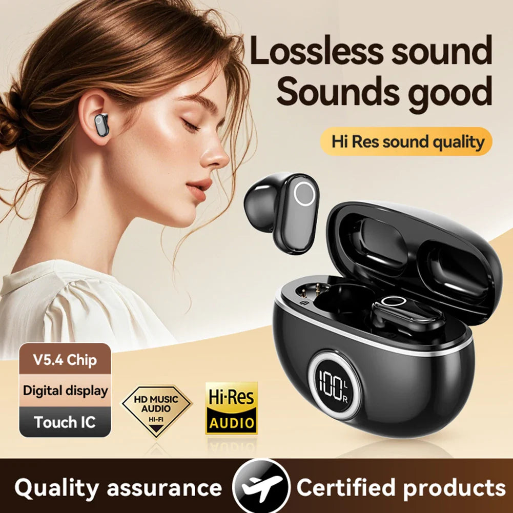 144 Languages Real Time Translation Earbuds Bluetooth-Compatible 5.4 AI Translation Earphone 99% Accuracy Smart Voice Translator